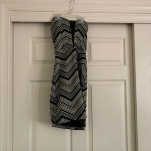 Windsor Aztec Striped Party Dress (Small)